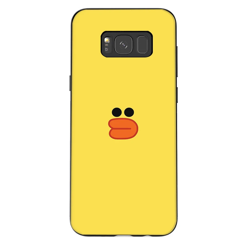 Cell Mobile Phone for Samsung GALAXY A2 A20E A70s J4 J6 J7 J8 Core Prime Duo Plus Cover 2018 cool yellow duck Cute cartoon | Мобильные