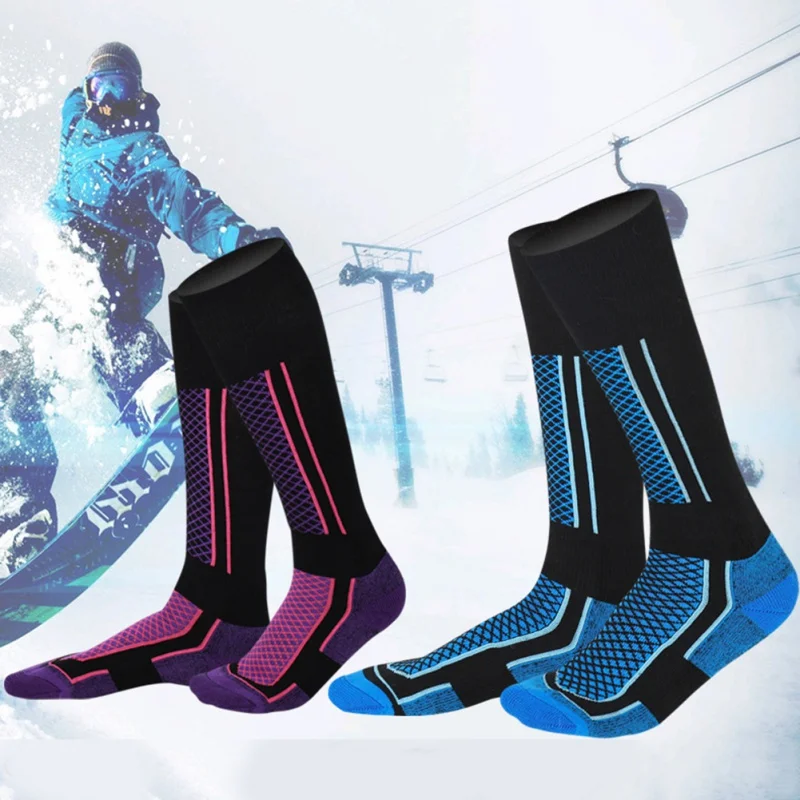 

Thermal Skiing Socks Thicken Cotton Outdoor Sports Leg Warmer Stockings Newest