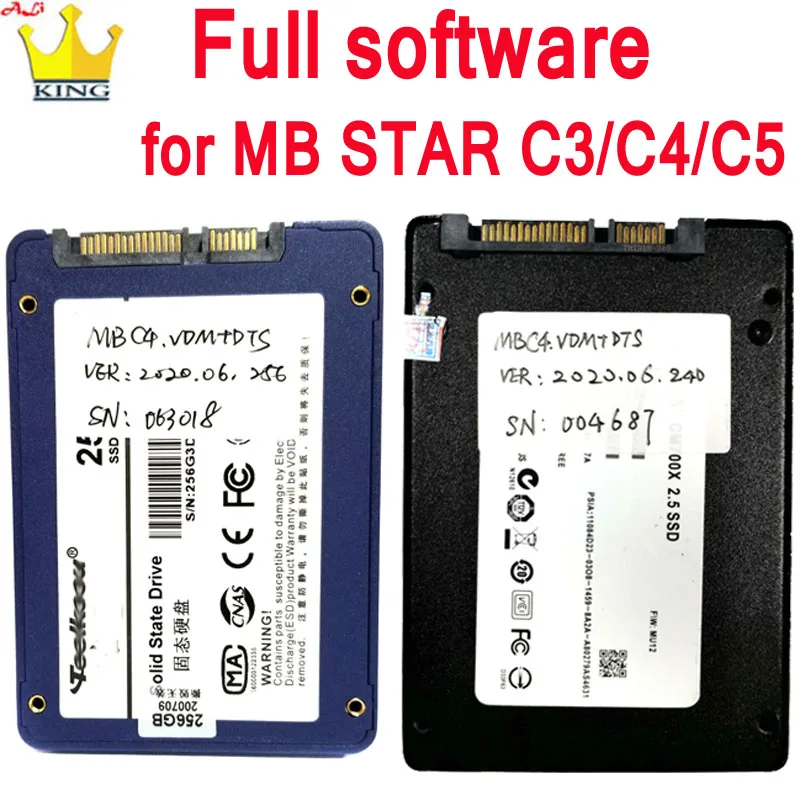 Новейшее 2021 06 V полное программное обеспечение для MB STAR C4/C3/C5 SSD/HDD подходит