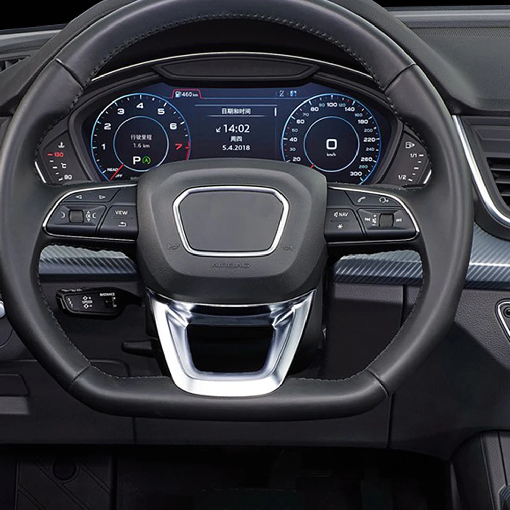 Gelinsi для Audi Q5 FY автомобильный Стайлинг панель монитора Защитная пленка для экрана HD крышка Накладка наклейка интерьерные аксессуары