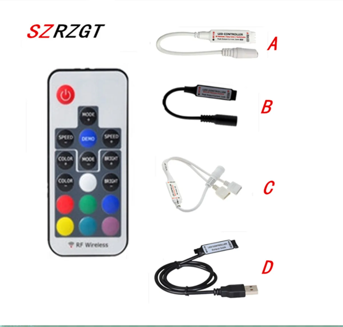 Беспроводной светодиодный пульт дистанционного управления с регулировкой