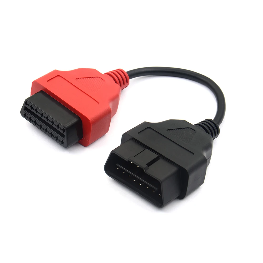 Newest 4pcs/Set For Fi*at OBD2 Connector Diagnostic Cable ECU Scan MultiECUScan Adaptor for | Автомобили и мотоциклы
