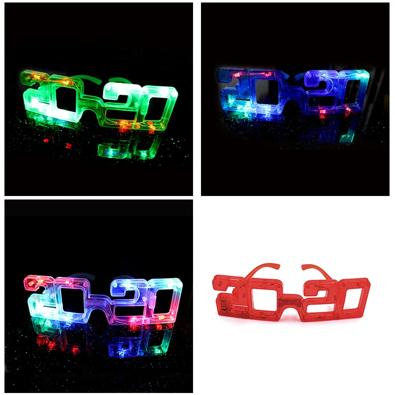 Светодиодный светящийся светильник для очков светящаяся маска глаз светящиеся
