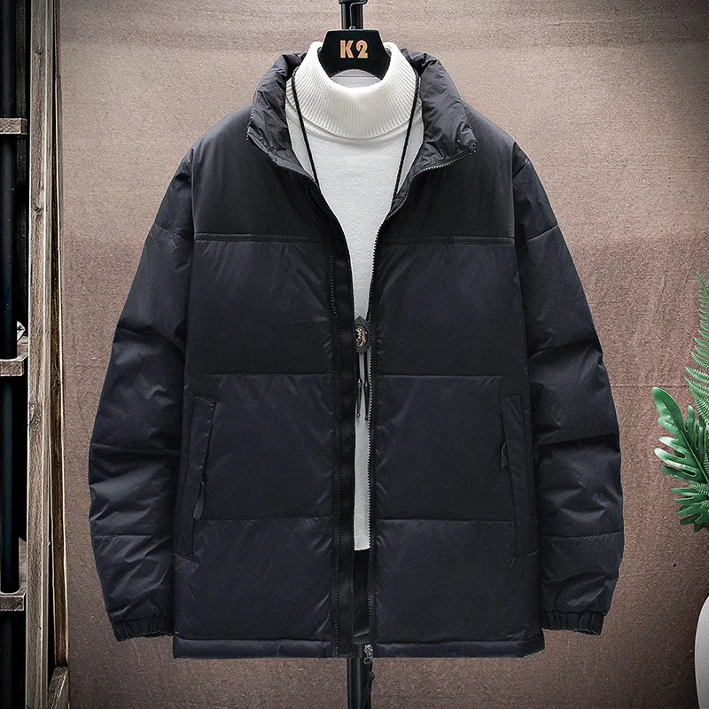 Winter Fashion Brand North Parkas Mixed Colors Couple Cotton Coats Casual Stand Collar Warm Down Puffer Jackets Men/Ladies Top