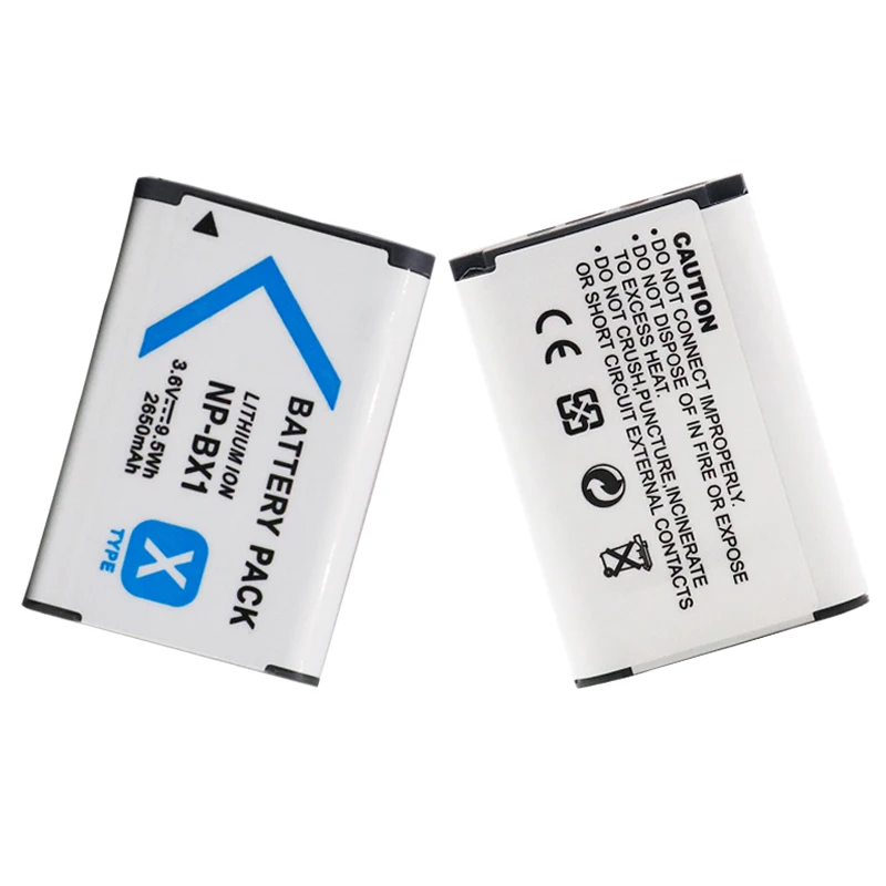 Новый 2650 мА/ч NP BX1 Батарея для Sony комплектующие фотоаппарата DSC RX1 RX100 M3 M2 RX1R GWP88 PJ240E