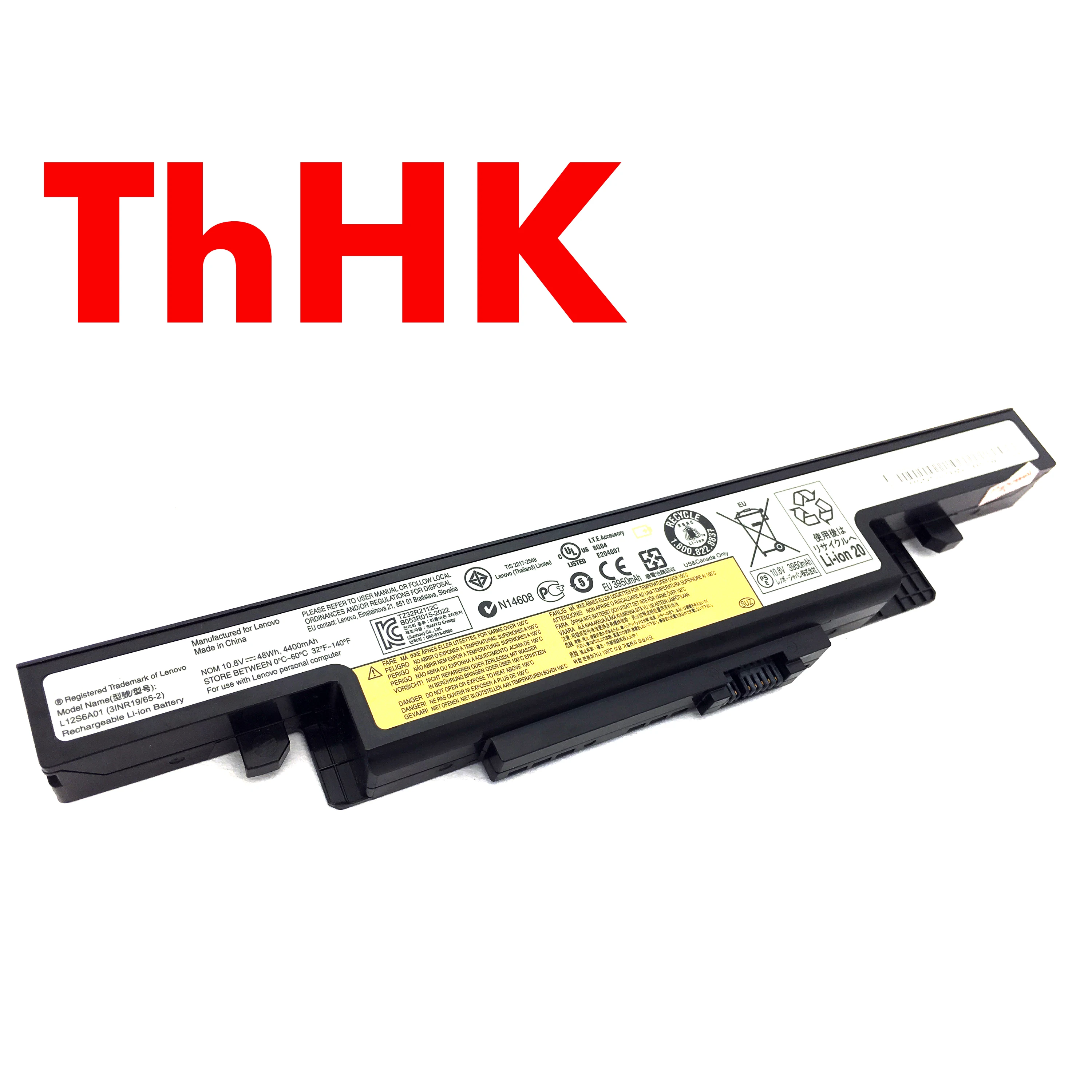 Подлинный оригинальный L11L6R02 L11S6R01 L12L6E01 L12S6A01 L12S6E01 Аккумулятор для ноутбука Lenovo
