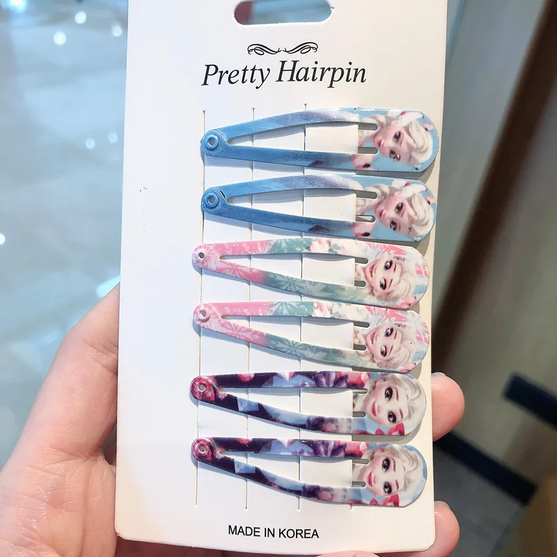 Заколка для волос с героями мультфильмов 6 шт. | Игрушки и хобби