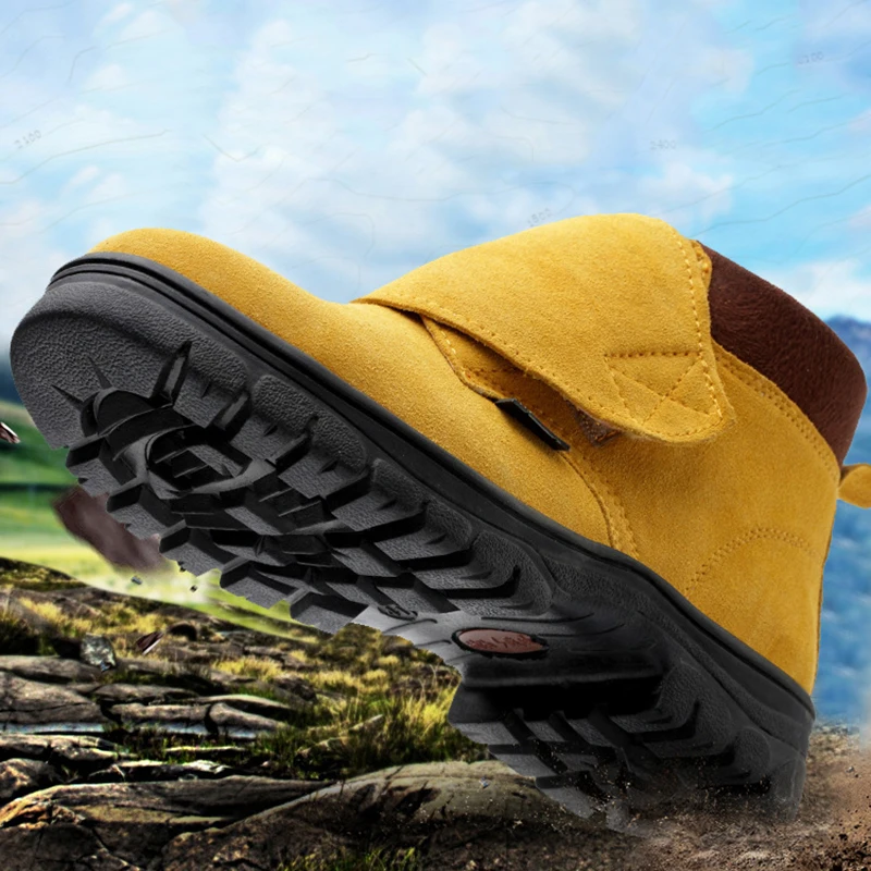 Обувь для страхования труда Мужская Рабочая обувь с защитой от ударов и дышащая