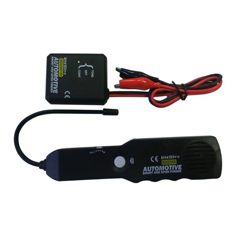 

Automotive Wire Tracker Circuit Finder Tester Cable Wire Tracer for tone line test leads Car Wire Meter EM415pro W91F
