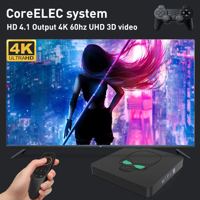 Beelink Super Console X King Retro Video Game 61000+Games63+Emulator For SS/PS1/PSP/DC/N64/MAME With Android TV 9 WiFi 6 | Электроника