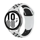 Ремешок силиконовый для Samsung Galaxy Watch Active 2 3 4 44 мм 45 мм 46 мм Amazfit gts 2 Bip 20 мм 22 мм, браслет для hauwei watch gt 2