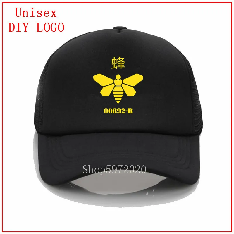 Модные кепки Bee Breaking Bad для женщин мужские головные уборы бейсболка Снэпбэк