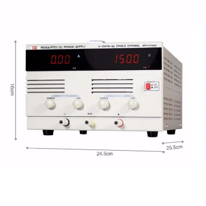 

New 120V 5A DC Power Supply Adjustable 3 Digit Display Mini Laboratory Power Supply Voltage Regulator MCH K1205D Switching Power