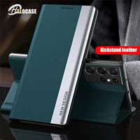 Magnetic Flip Cover Leather Phone Case For Samsung Galaxy S22 S21 Ultra Note A72 L52 A42 A32 A12 A71 A51 S20 M51 A21s Capa