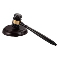 gavel and sound block set gift for lawyer judge chairman of the board elegent desk accessory for president of local club