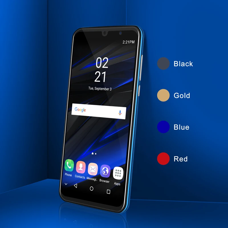 xgody cheap smartphone android 8 1 2gb 16gb 5 5 small screen dual sim smart phone quad core 5mp camera gps wifi mobile phones free global shipping