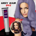 Крем-краска для волос унисекс, Перманентная фиолетовая, в стиле панк, краска для волос фиолетовая, TSLM1