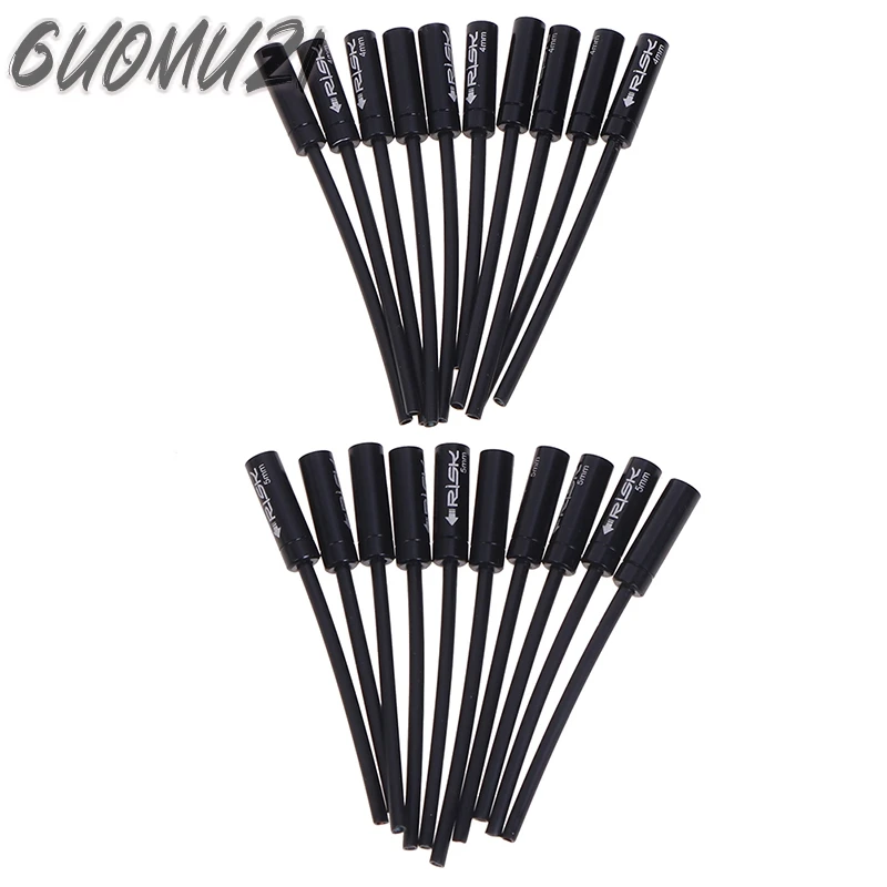 10 шт велосипед Алюминий сплава для удаления масла крыса хвост выхлопной трубы