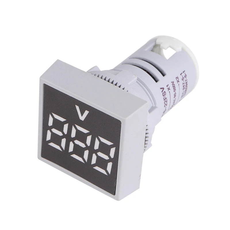 1 шт. 22 мм Индикатор напряжения/светодиодный цифровой дисплей индикатор voltemeterVolt