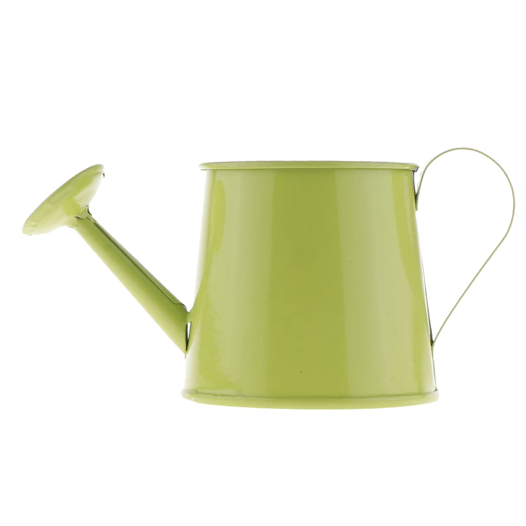 Мини металлическая железная банка для полива Цветочная ваза кувшин садовый