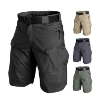 men tactical shorts 2021 summer new waterproof work camo short pants quick dry overalls army training suits cotton casual shorts