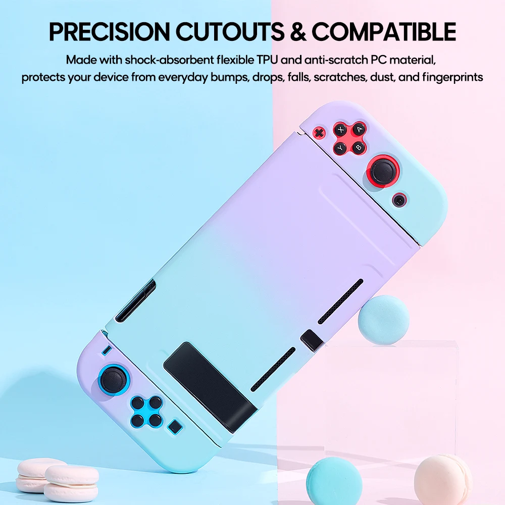 Чехол DataFrog для Nintendo Switch/Nintendo Switch Lite смешанные цвета кожаный чехол Joy Con Жесткий |