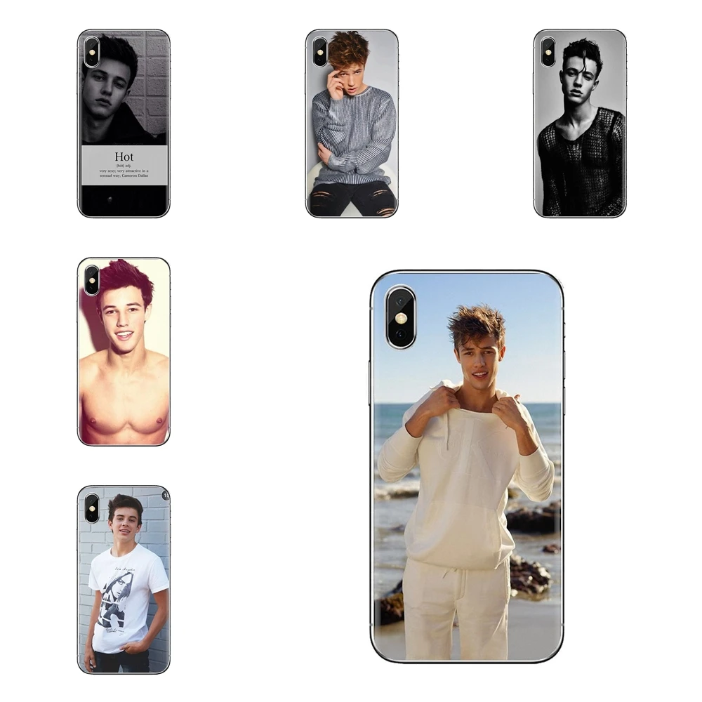 Soft TPU Phone Cover Magcon Boys CAMERON DALLAS For Sony Xperia Z Z1 Z2 Z3 Z5 compact M2 M4 M5 E3 T3 XA Aqua LG G4 G5 G3 G2 Mini |