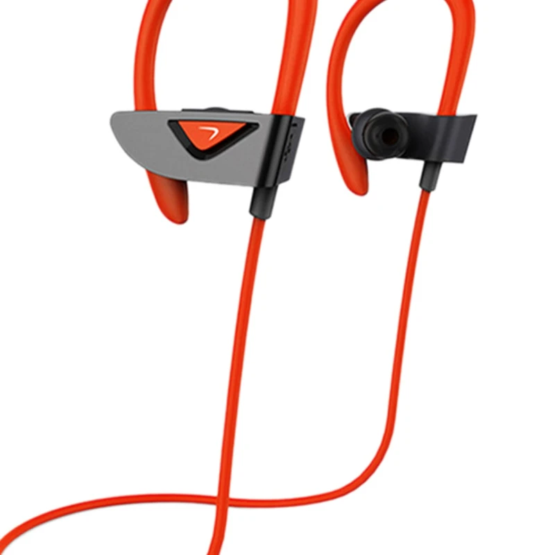 Спортивная Bluetooth-гарнитура с подвесными ушками водонепроницаемая