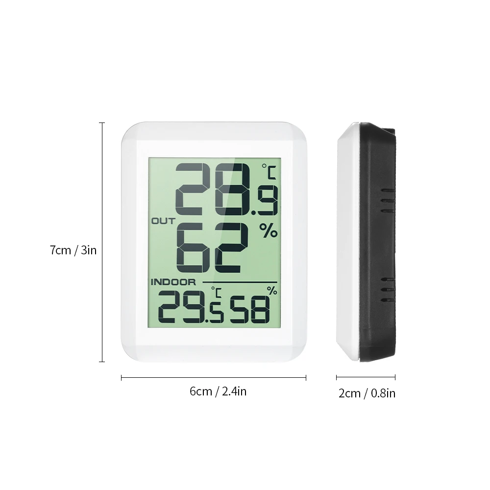 Беспроводной мини ЖК-цифровой термометр гигрометр датчик влажности