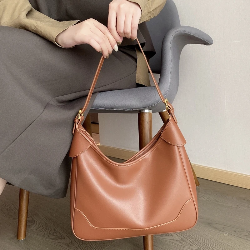 

Luxury Women shoulder bags 2021 New Women's Brand Bags Fashion Genuine Leather Tote Bags Korea High Quality Cow Leather Handbag
