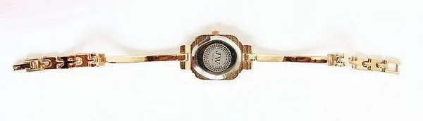 

Luxury Women Rose Gold Plated All Rhinestone Bracelet Watches Fashion Casual Lady Gold Dress Quartz Wristwatch Feminino