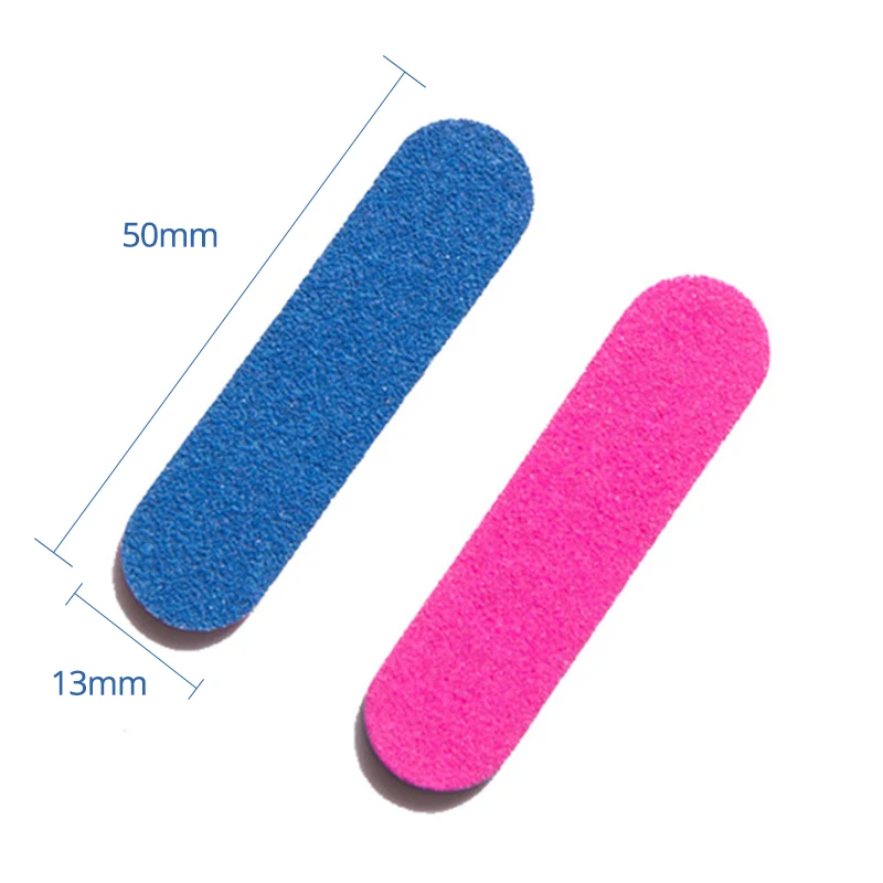 100 шт. одноразовые двусторонние пилки для ногтей|Пилки ногтей и буферы| |