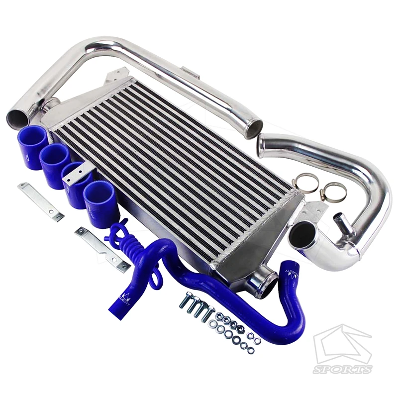 Комплект интеркулера с передним креплением алюминиевая труба подходит для 96 01 V *