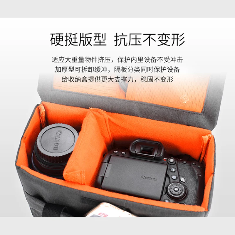 Складная сумка для фотографии и камеры с мягкой вставкой чехол переноски SLR Canon EOS