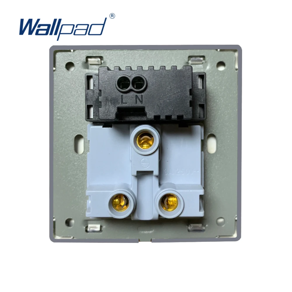 2019 Wallpad UK 13A 3 Pin электрические розетки с Usb в стене|uk wall|socket with usbsocket electrical |