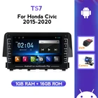 Автомобильное радио, стерео, GPS-навигатор, головное устройство для HONDA CIVIC 2015, 2016, 2017, 2018, 2019, 2020, 2 Din, Android 8,1, Wi-Fi