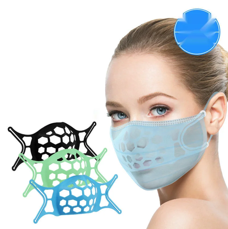 

Дышащий кронштейн-держатель для маски, для разделения рта и носа, силиконовая внутренняя накладка 3D, вспомогательный кронштейн для маски, к...