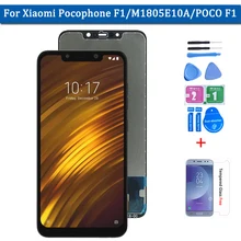 6.18 inches Screen For Xiaomi Pocophone F1 LCD Display Touch Digital Panel Screen For POCO F1 LCD Assembly Replacement Part