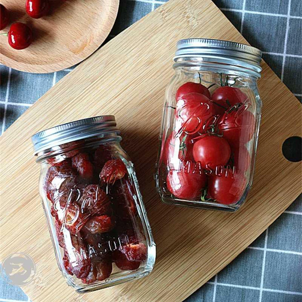 Mason Jar крышки герметичные жестяные для консервных банок с широким горлышком