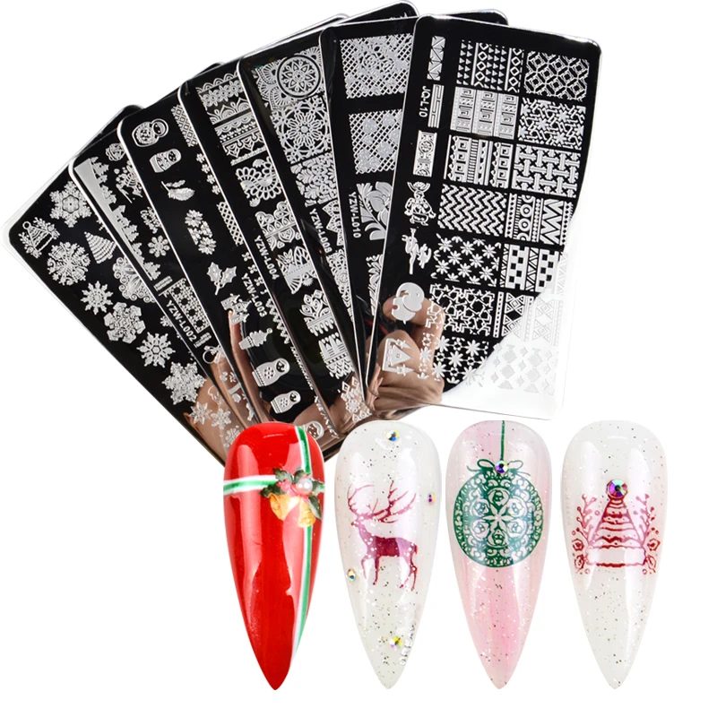 1 шт. штамповочная пластина с кленовыми листьями осенняя Тема из нержавеющей