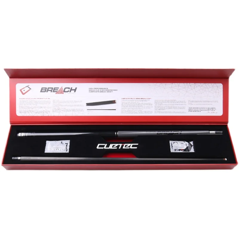 

CueTec Billiard Punch Cue 12.75mm Power-pro Taom 2.0 Break/Jump Tip Carbon Fiber Shaft A+Maple Butt Professional Stick Kit