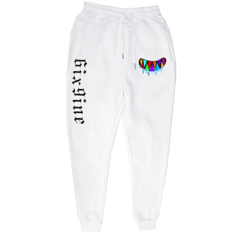 Новинка 2020 года Брюки Albume 6ix9ine Gooba в стиле хип хоп Модные повседневные
