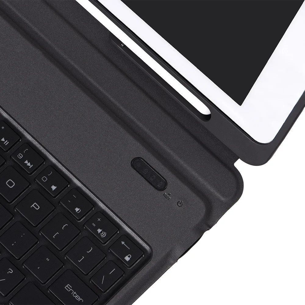 Чехол для планшета чехол Беспроводная Bluetooth клавиатура с подсветкой защитная iPad