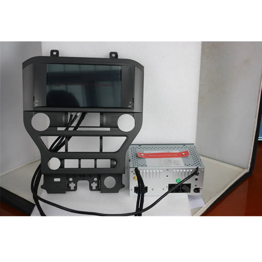 8-дюймовый Android 10.0 автомобильный мультимедийный плеер 8 ядер для Ford Mustang 2015-2017 DVD DSP 4+64Гб радио аудио 1280*720 стерео PX5 on.