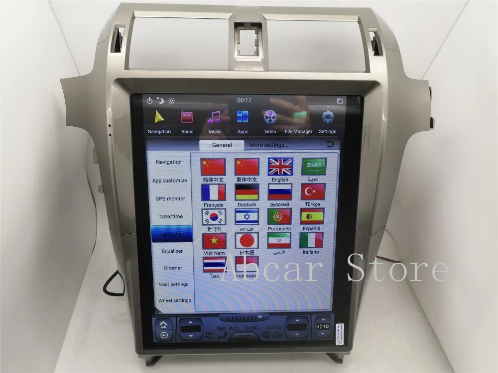 15 ''Tesla стиль Android 8,1 автомобильный dvd плеер gps навигации для Lexus GX усилительный насос GX400 GX460 2010- радио стер ips PX6 CARPLAY HDMI