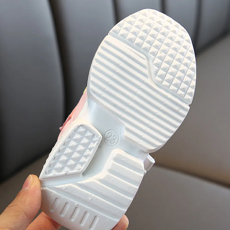 Обувь для мальчиков и девочек черные/белые/розовые кроссовки Сникеры модная