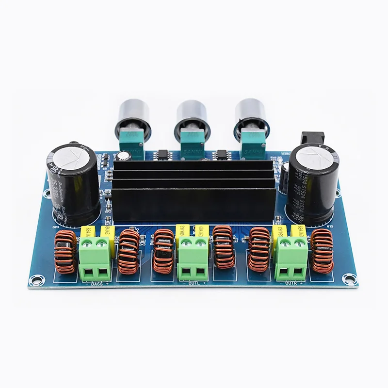 Плата усилителя мощности аудио UNISIAN TPA3116 5 0 Bluetooth 2 1 50 Вт x2 + бас 100 TPA3116D2 Hi Fi цифровой