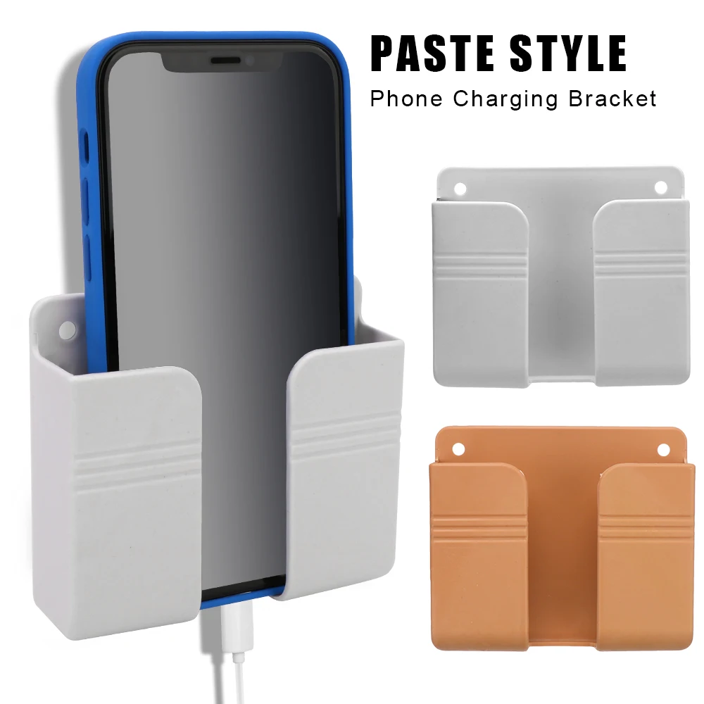 

Подвесной Держатель для зарядки телефона, многофункциональная монтируемая коробка для хранения для телефона с дистанционным управлением, ...