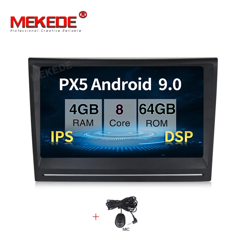 MEKEDE Android 9.0 4+64G IPS DSP 8'' touch screen Car Multimedia for Porsche Cayman 987 911 997 2005-2008 Boxster 987 2005-2012 - Цвет: model