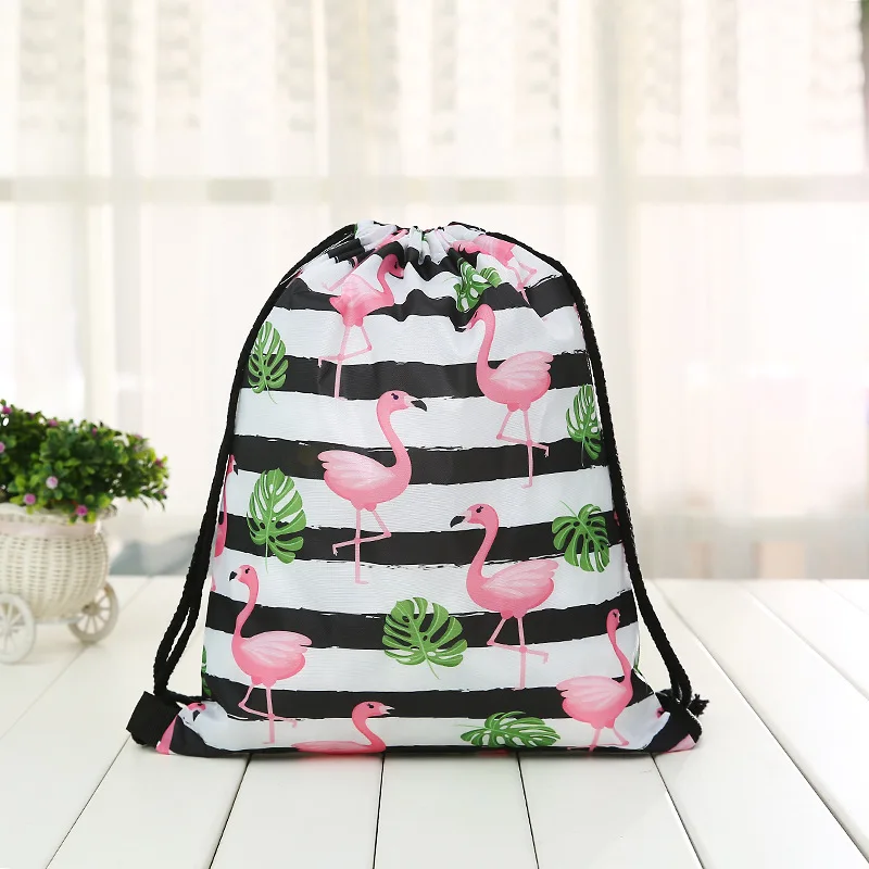 Модный рюкзак на шнурке для женщин и мужчин дорожные сумки с мягкой спинкой